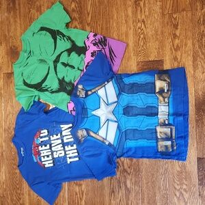 Gymboree Superheroes Tees Set - 10-12